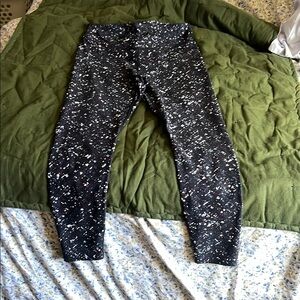 JoyLab Black and White Static Effect Leggings